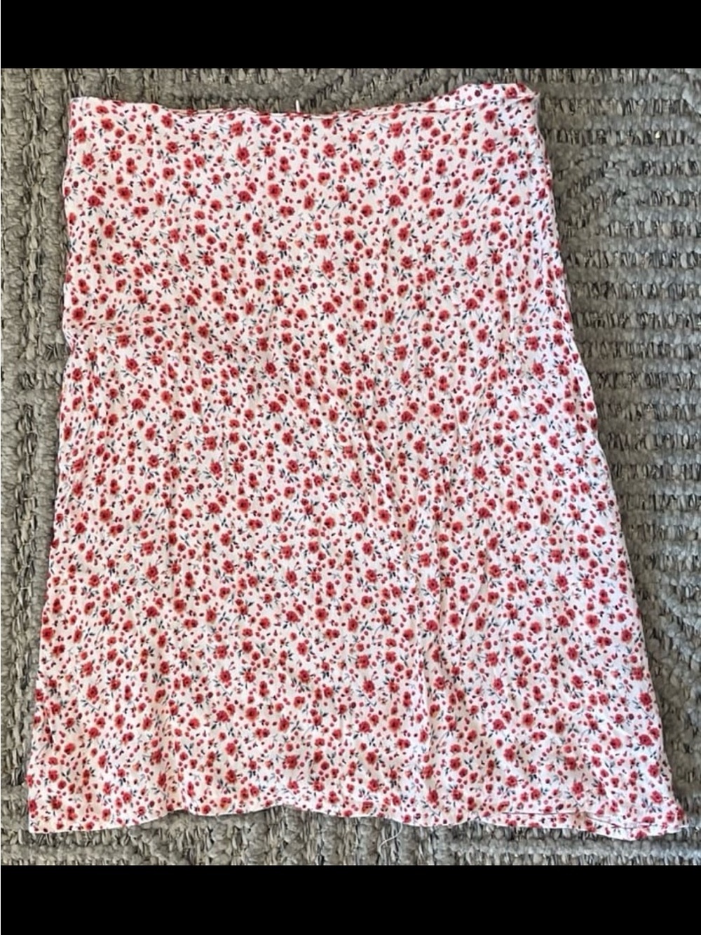 Brandy Melville Floral Midi Skirt